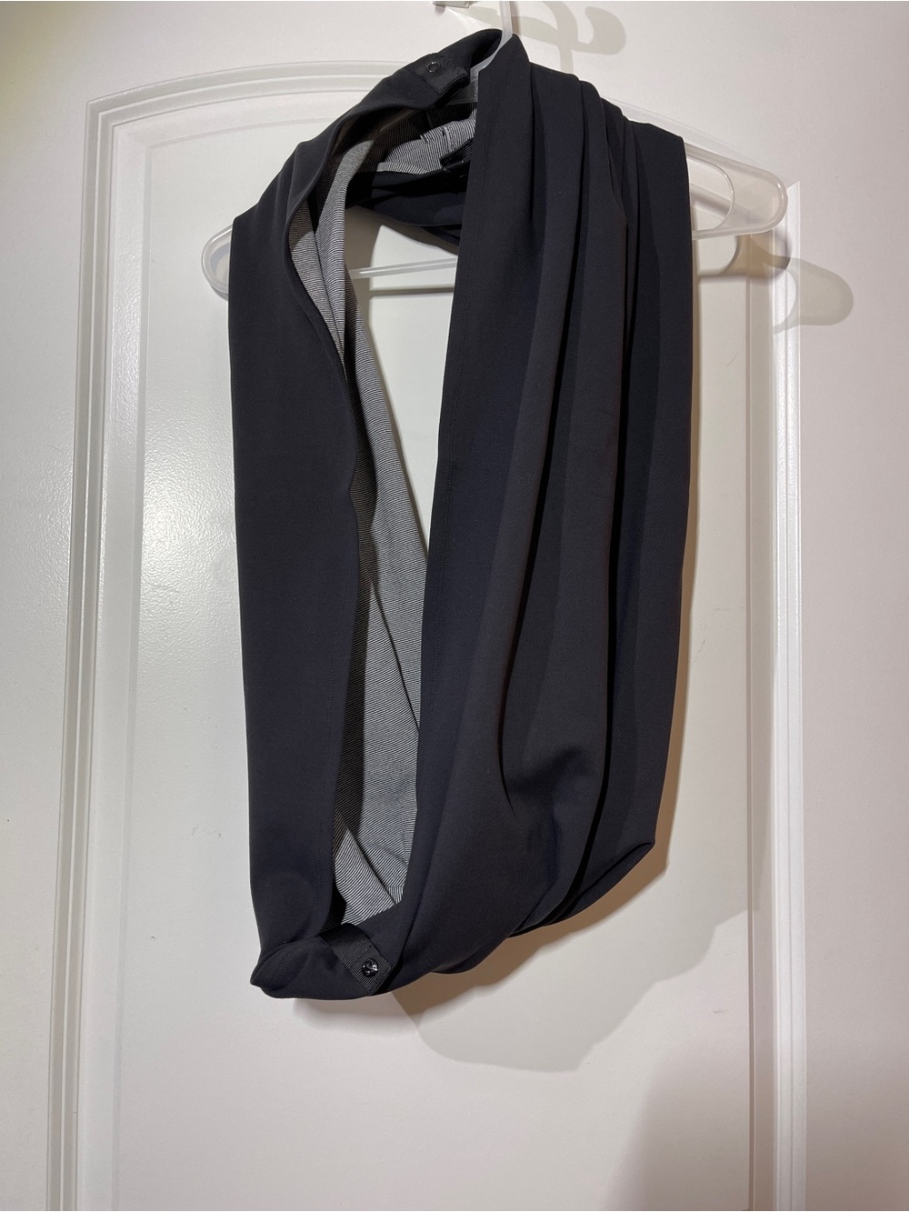lululemon athletica Black Reversible Infinity Scarf
